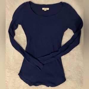 Vintage Aerie Navy Blue Long Sleeve